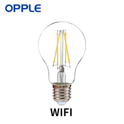 China Smart Indoor Lighting Bulbs E26 8.8W Google Tuya Siri Alexa Antique Dimmable Vintage Glass Edison Bulb LED Bulb Filament 120V Wifi from OPPLE for sale