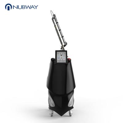 China Nubway latest 600ps pico second laser tattoo removal , skin spot, superfacial freckle removal machine for sale