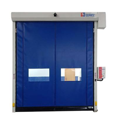 China 2021 New Launch Industrial Self-repair Logistics Channel Used PVC Industrial High Speed ​​Door / Quick Zipper Door For Car Wash for sale