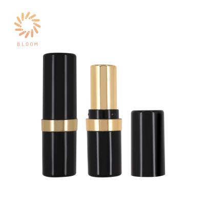 China Wholesale Fashion Small Mini Size Lipstick Tube With Collar Empty Cylinder Mini Lipstick Tube for sale