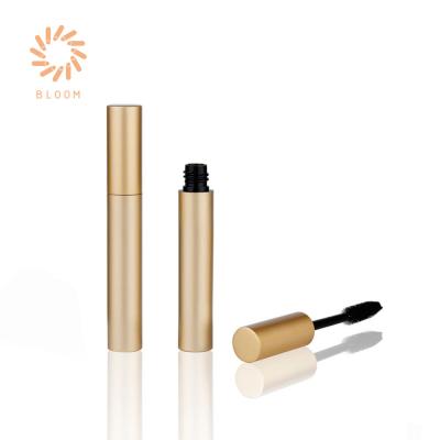 China Single container of Matte Gold Aluminum Simple Mascara for sale