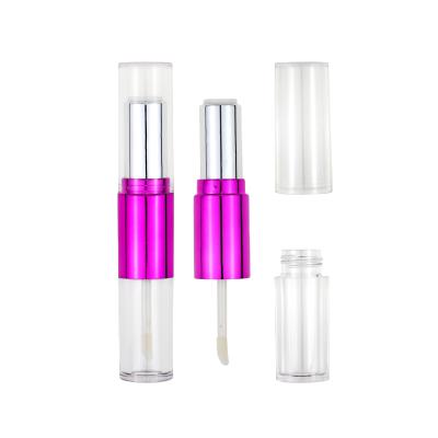 China Large Size Lip Gloss Tube Concealer Double Sided Double Use Empty Double Sided Packaging for sale