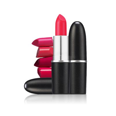 China Classic Fashion Matte Black Bullet Lipstick Waterproof Hot Selling Women Lip Makeup for sale