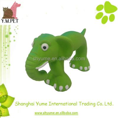 China Viable Elephant Shape Latex Dog Squeaky Toy for sale