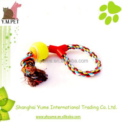 China Sustainable Cotton Knot Toys For Pets Dental Care for sale