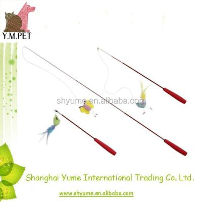 China Cat Fishing Rod Stretchable Viable with Small Animal Hang for sale