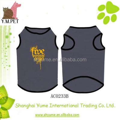 China High quality tank top made exquisite dog viable for sale