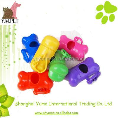 China Sustainable Bag Waste Plastic Dog Bone Rack Dispenser for sale