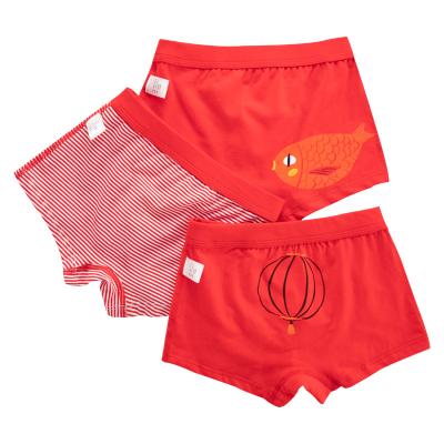 China Children's Boneless Boxer Shorts Cotton Breathable High Quality Cute Boys Briefs Boxer Boys Underwear for sale