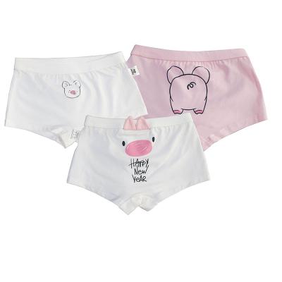 China Girl-Youth Breathable Underwear Cute Cartoon Boxer Shorts Babies Underwear for Four-Seasons for sale