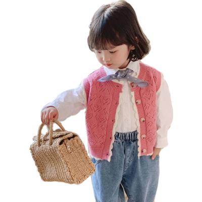 China Custom Anti-Shrink Cardigan Babies Knitted Cotton Sweater Kids Cardigan Single Breasted Kids Invest for sale