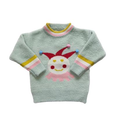 China Children's Warm Top Cute Sweaters New Year Of The Girl Baby 3 - 8 Style Anti-shrink Baby Knitted Pullover Sweater for sale