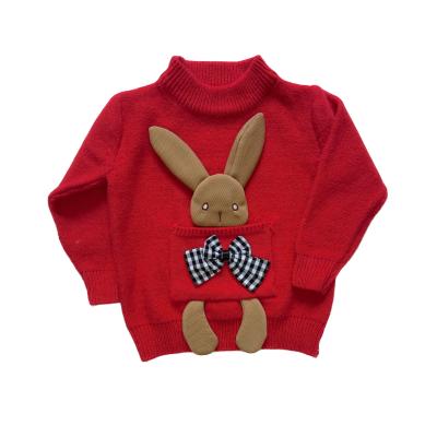 China Wholesale Anti-Shrinkage Girls Knitted Baby Multicolor Autumn Sweater Warm Sweater Sweater for sale