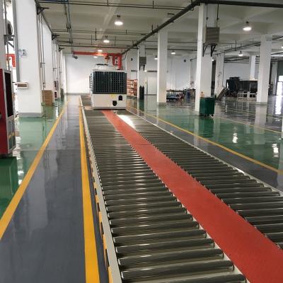 Chine Ligne d'assemblage manuelle contrôlée par PLC pour les climatiseurs à conduit vertical à plancher divisé à vendre