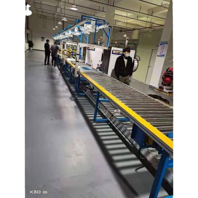 China Automatic Grade Split Air Conditioner Assembly Line Roller Conveyor Line for sale