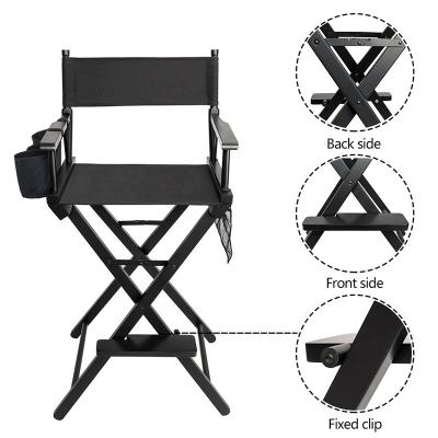 China High Quality Durable Portable Folding Wooden Makeup Studio Chair for sale