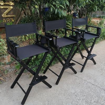 China Durable hot sales travel portable makeup artist portable foldable wooden chair for professionals for sale