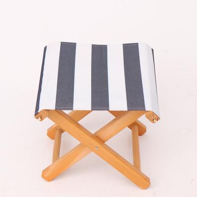 China Modern Factory Sells Portable Wooden Folding Stool For Lightweight Adults for sale