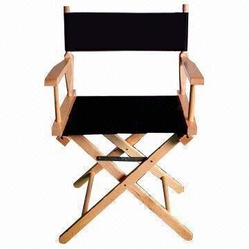 China Factory Wholesale Modern Folding Director Wooden Chair for sale