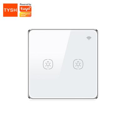 Κίνα Tuay life 2 strip touch screen wall tuya smart smart wifi light switch smart home TYSH Smart προς πώληση