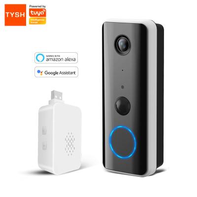 Cina Google Assistant TYSH Tuya Smart Home Wifi HD Video Camera Wireless Doorbell Ring Cameras Doorbell in vendita