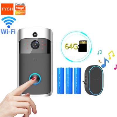 중국 TYSH Modern Home Wifi Visual Wireless Doorbell Smart Doorbell Camera With Wireless Ring Doorbell Camera 판매용