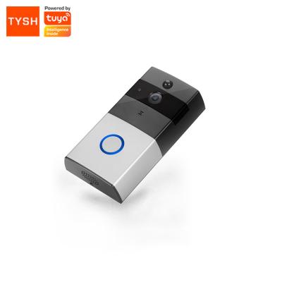 China TYSH Tuya Modern Smart App Remote Control Wifi Video Doorbell With Camera Compatible With Alexa Echo And Google Hub Optional for sale