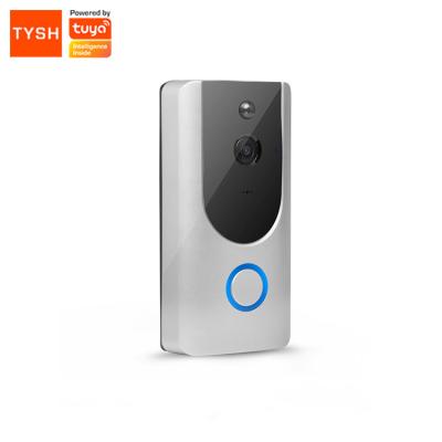 Cina Modern Smart Home Ubox Tuya App Wifi Door Phone Video Doorbell TYSH 720p/1080p Hd Electronic Doorbell in vendita