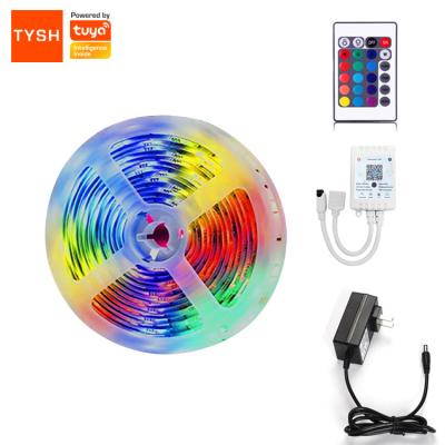 China TYSH Modern Colorful Waterproof Energy Saving Wifi Tuya Smart Light Bulb for sale