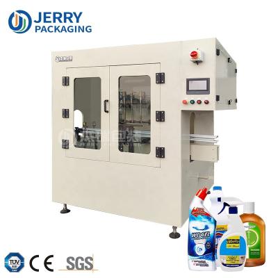 China Automatic Anti Corrosive Toilet Deodorant Cleaner Chemical Bleach Bottle Liquid Filling Machine for sale