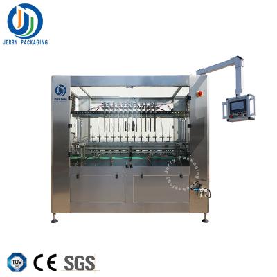 China High Quality Electromagnetic Chemical Lotion Glue Filler Counter Food Flow Bottle Barrel Bucket Liquid Filling Machine for sale