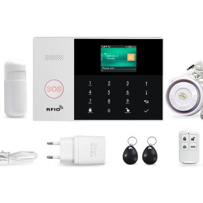 China PG-105 4G 3G GSM WiFi Tuya Alarm System Smart Home 433MHz Wireless Burglar Security Alarm Kit SmartLife App Remote PIR Sensor PG-105 for sale