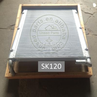 China Factory supply direct hydraulic oil cooler for Kobelco SK120 SK120 for sale