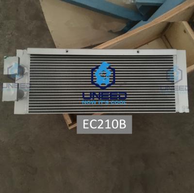 China Volvo EC140B EC210B EC240BLC EC290BLC Aluminum Excavator Hydraulic Oil Cooler for sale