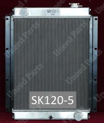 China copper & aluminum factory supply direct Kobelco SK120-5 radiator for sale