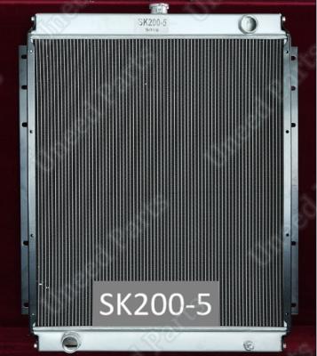 China copper & aluminum factory supply direct Kobelco SK200-5 radiator for sale