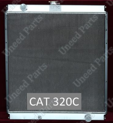 China copper & Factory Direct Supply CAT320C Aluminum Radiator Old Type for sale