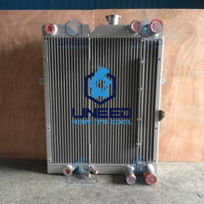 China Copper radiator 42N-03-11780 with intercooler 42N-03-11770 for WB93R-5E0 WB97R-5E0 backhoe loaderLoader for sale