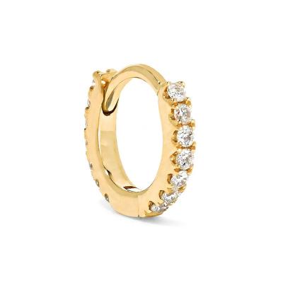 China TRENDY 925 sterling silver gold fashion starburst diamond ring stackable jewelry for sale