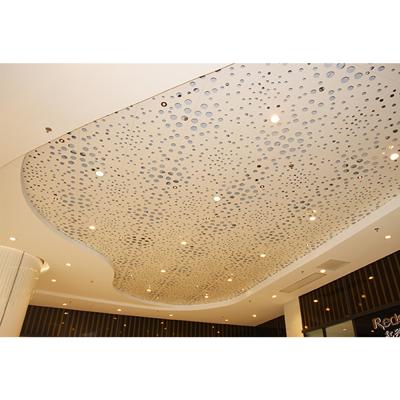 China Jordan Aluminum Wall Contemporary 3d Perforated Panels Exterior Decoration for sale