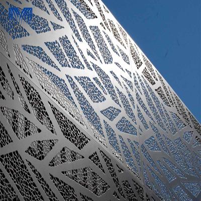 China Contemporary Aluminum Decorative Metal Building Wall Ventilated Facade for sale