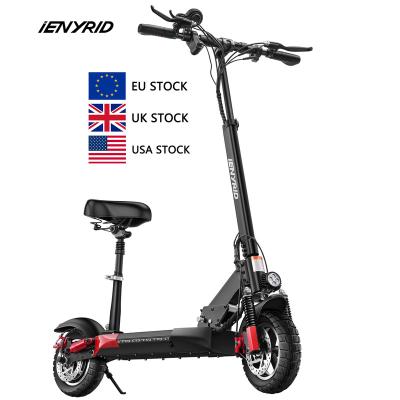 China From UK EU USA Warehouse Unisex Drop Shipping Pro 10Inch 500W iENYRID M4 Electric Off Road Scooter Folding Cheap Electric Scooters For Sale for sale