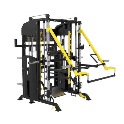 China Combination Squatting Full Equipment Commercial Universal Gym Parlor Rack Training Equipment Functional Training Rack for sale