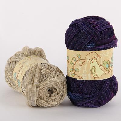 China Fancy Thread Most Popular Fancy Yarn Crochet Wool Yarn Blend Yarn For Crochet Bag for sale