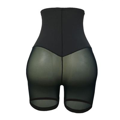 China NANBIN Breathable Antibacterial Butt Lifter Fitness Waist Trainer Mesh Belly Button Shaper Leggings for sale