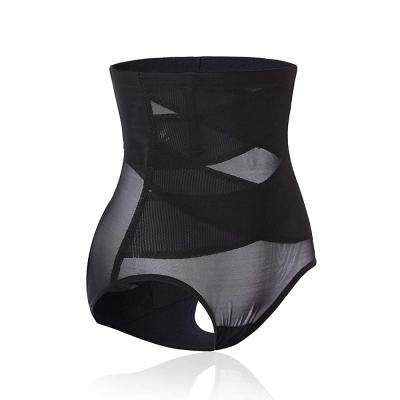 China Amazon Hot Antibacterial Women Butt Lifter Shapewear High Waist Tummy Control Panties Double Waist Trainer Body Shaper for sale