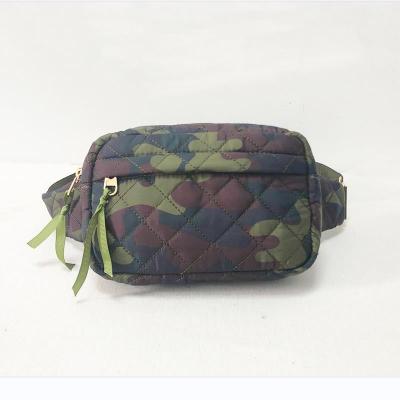 China Nylon Stripper Belt Bag Halted Chest Bag Waist Bag Camouflage New Daily Autumn Winter Nylon Popular Unisex Blue Employed Multifunctional JY7712 for sale