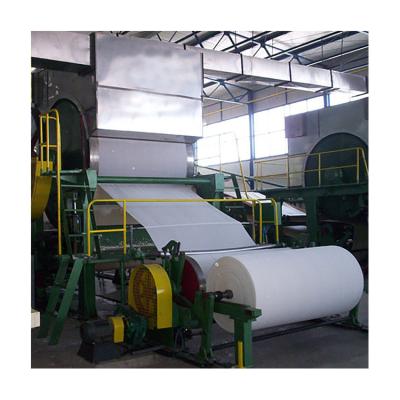 China Paper Industry Full Set Wholesale High Quality Rolling Toilet Paper Tissue Paper Making Machine for sale