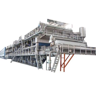 China Paper Industry Reasonable Price Corrugated Paper Box Making Brown Kraft Paper Making Machine for sale