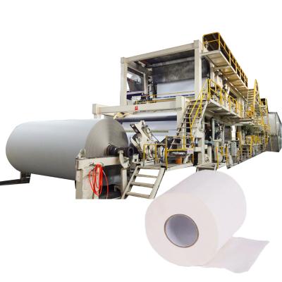 China Advertising Company Automatic Toilet Paper Tissue Paper Making Machine Small Napkin Folding Paper Machine for sale